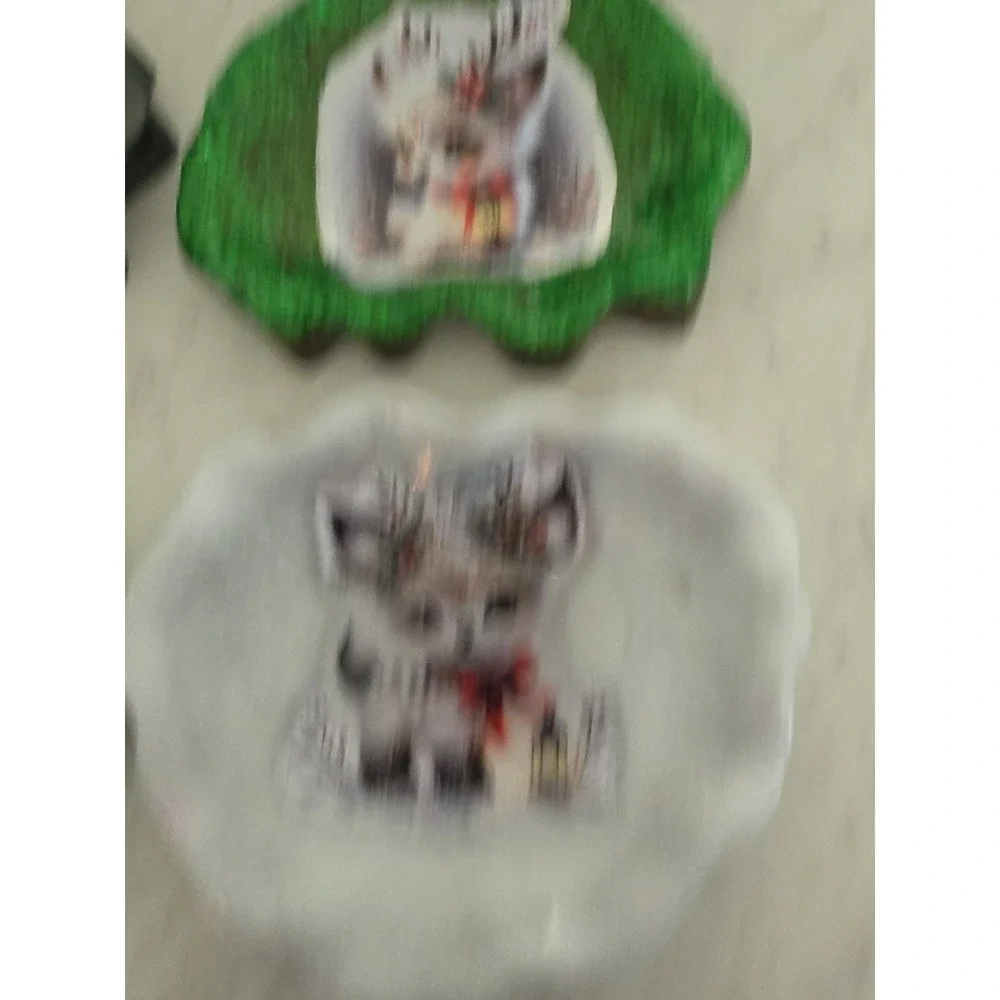 Handmade Resin Wavy  Edge Bowl